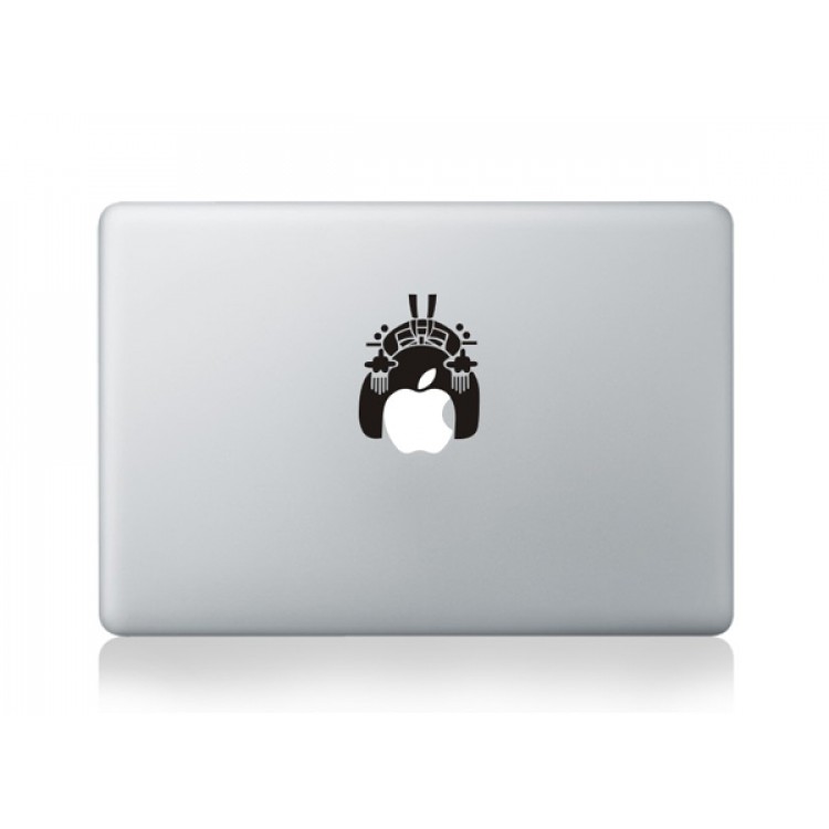 Geisha Logo MacBook Black Decal